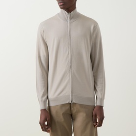 Knitted Zip Sweater