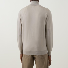 Knitted Zip Sweater