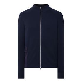 Flap Pocket Zip Sweatshirt