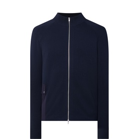 Flap Pocket Zip Sweatshirt