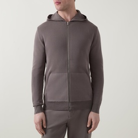 Fine Knit Hoodie