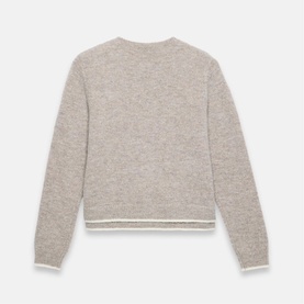 Fawn Double Layered Cardigan