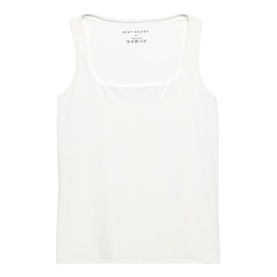 Square Ribbed Tank Top