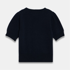 Bow Front Knitted Top