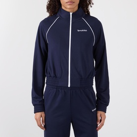Serif Logo Retro Track Jacket