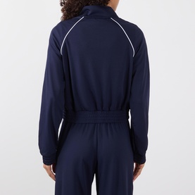 Serif Logo Retro Track Jacket