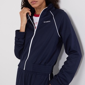 Serif Logo Retro Track Jacket