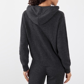 SRC Logo Knitted Zip Hoodie