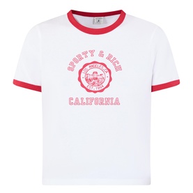 California Logo Emblem Ringer T-Shirt