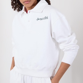 Syracuse Logo Long-Sleeved Polo Shirt
