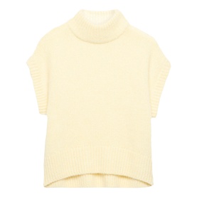 Knitted Turtleneck Vest