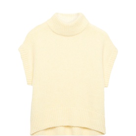 Knitted Turtleneck Vest