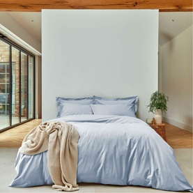 200 Thread Count Duvet Set Blue