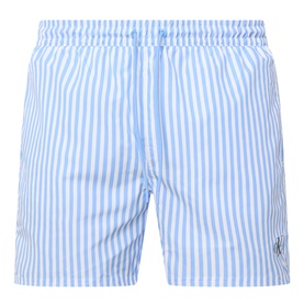Monogram Stripe Swim Shorts
