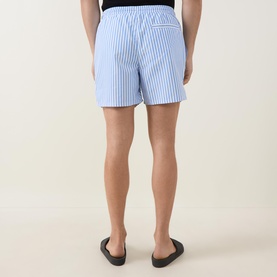 Monogram Stripe Swim Shorts