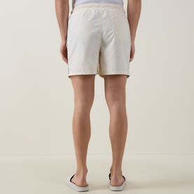 Retro Stripe Icon Logo Swim Shorts