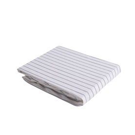 Emma Pinstripe Fitted Sheet Cream