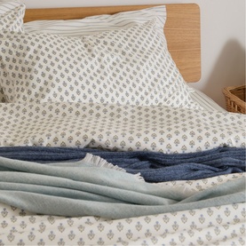 Emma Floral Duvet Set Cream