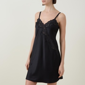 Lace Satin Chemise
