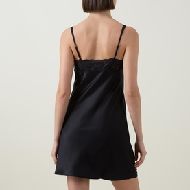 Lace Satin Chemise