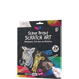 Super Bright Scratch Art Set