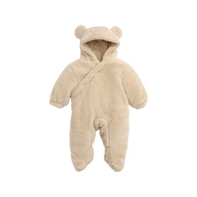 Bear Faux Fur Oversized Pramsuit