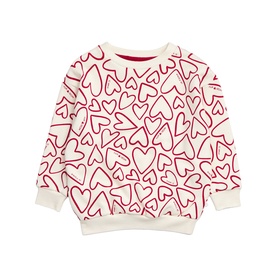 Hearts Logo Oversized Sweatshirt