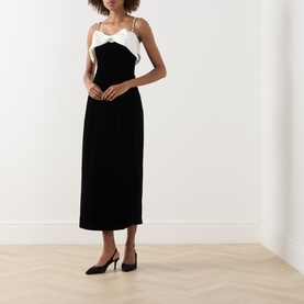 Kelly Embellished Bow Dress