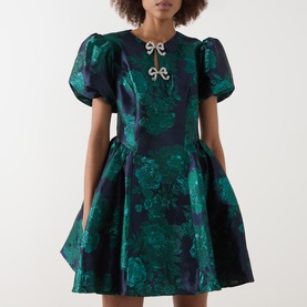 Lili Jacquard Mini Dress