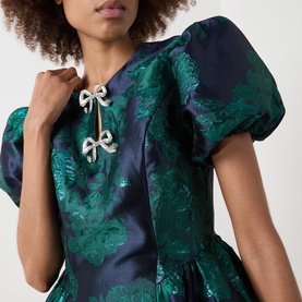 Lili Jacquard Mini Dress