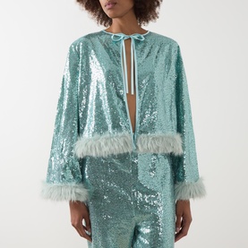 Disco Darling Sequin Blouse