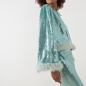 Disco Darling Sequin Blouse