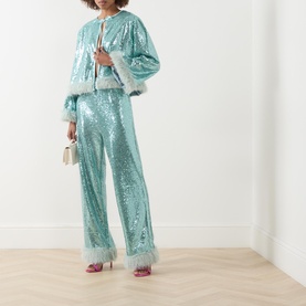 Disco Darling Sequin Blouse