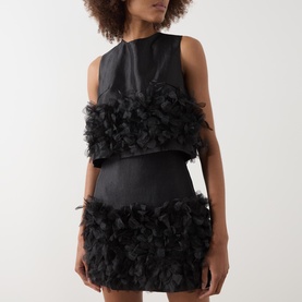 Plume Organza Blouse