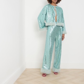 Disco Darling Sequin Trousers