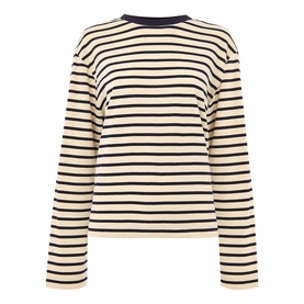 Striped Long-Sleeved Top