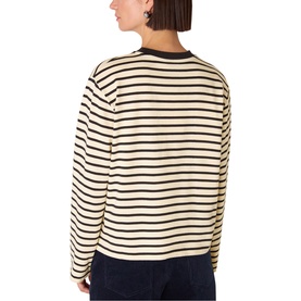 Striped Long-Sleeved Top