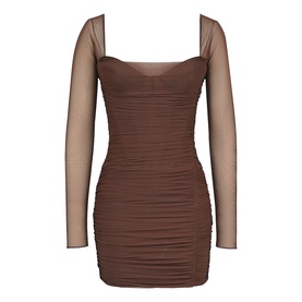 Anouk Mesh Mini Dress