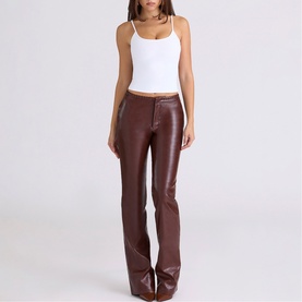 Adara Faux Leather Trousers
