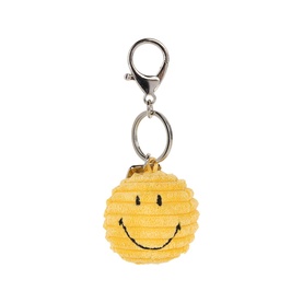 Smiley Corduroy Keychain 4.5cm