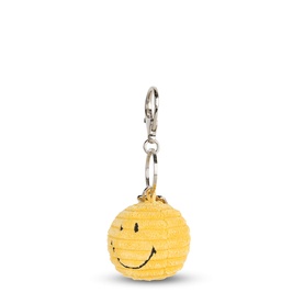 Smiley Corduroy Keychain 4.5cm