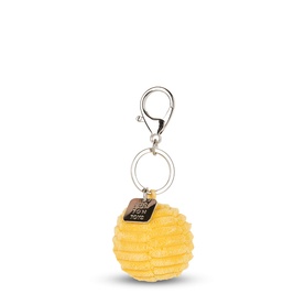 Smiley Corduroy Keychain 4.5cm