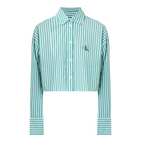 Stripe Monogram Pyjama Top