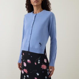Cashmere Fine Knit Cardigan
