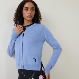 Cashmere Fine Knit Cardigan