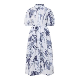 Floral Shirt Dress