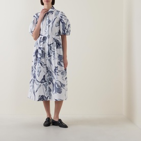 Floral Shirt Dress