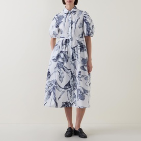 Floral Shirt Dress