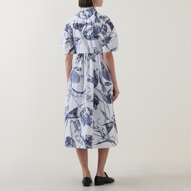 Floral Shirt Dress