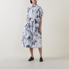 Floral Shirt Dress